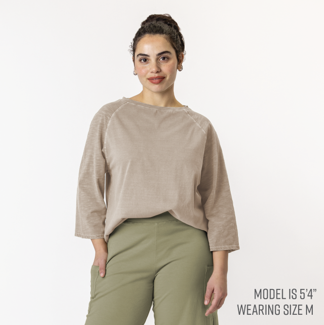 Organic Cotton 3/4 Tee