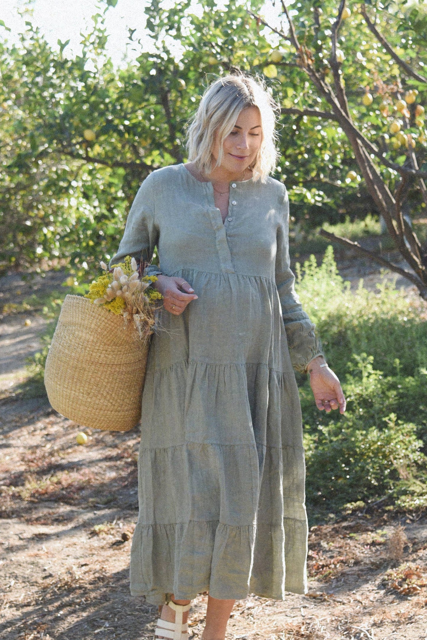The Mara Dress // Eucalyptus