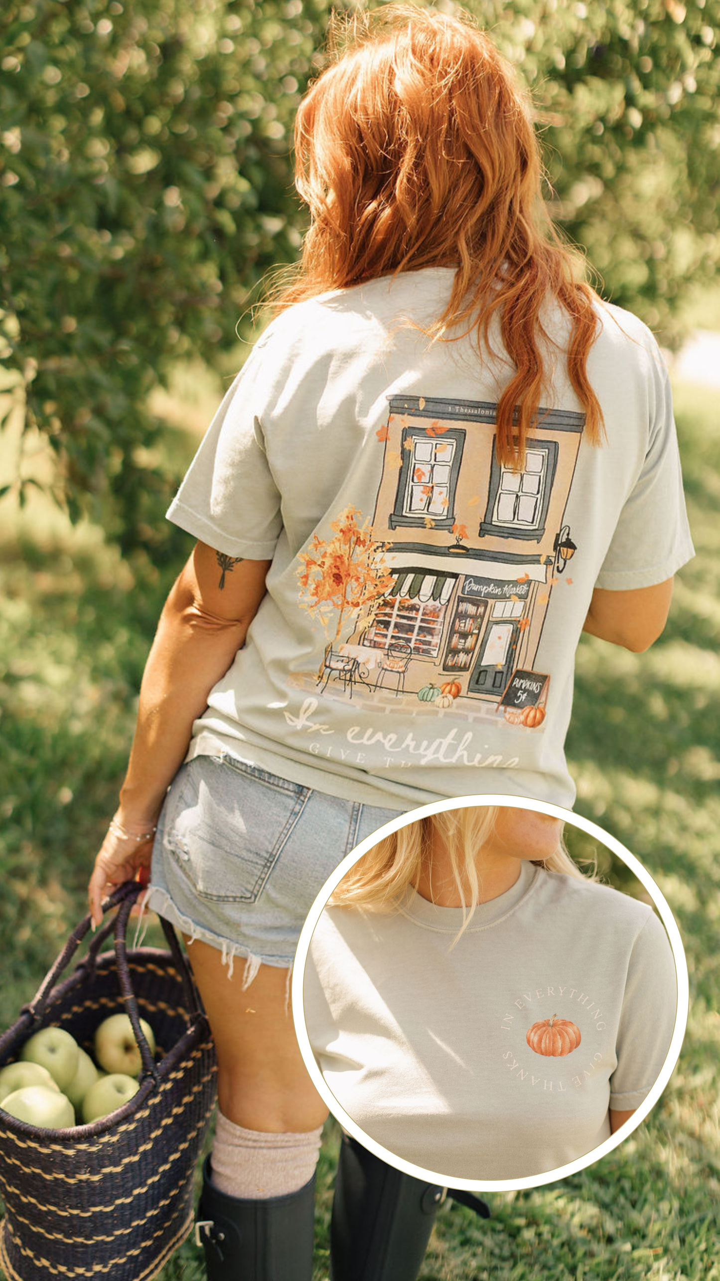 In Everything Give Thanks Graphic Tee