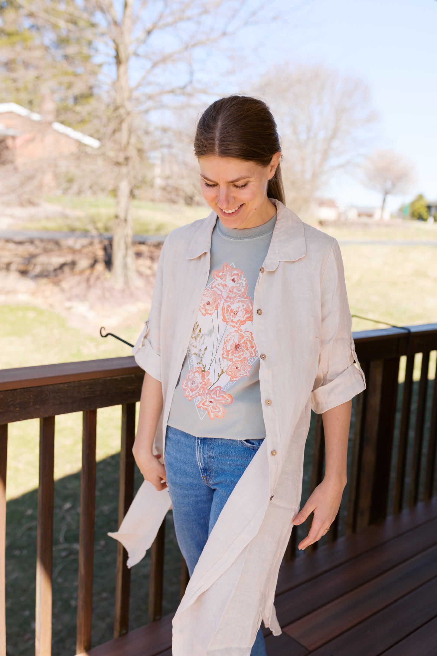 Italian Linen Dress/Duster