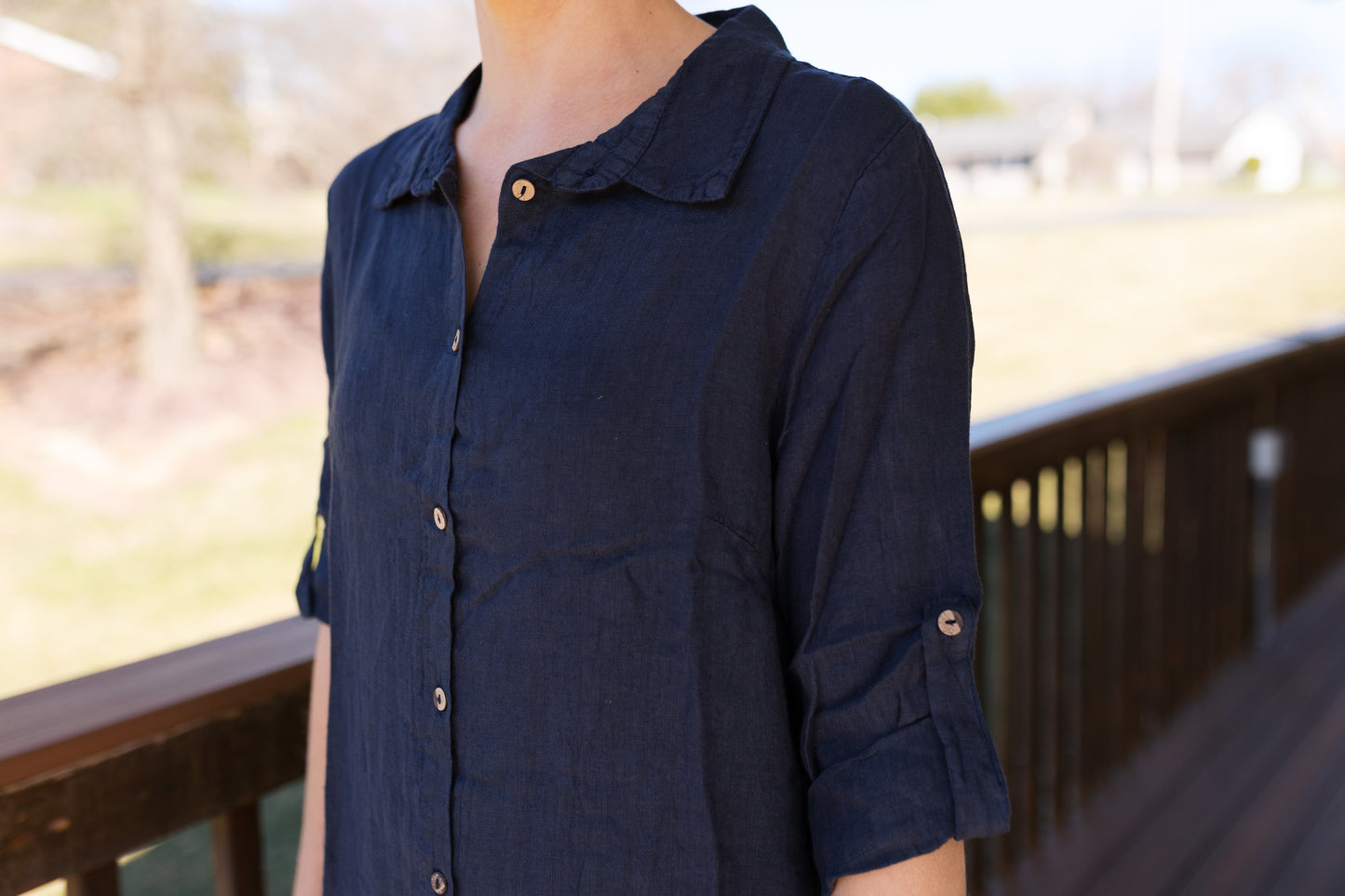 Italian Linen Dress/Duster
