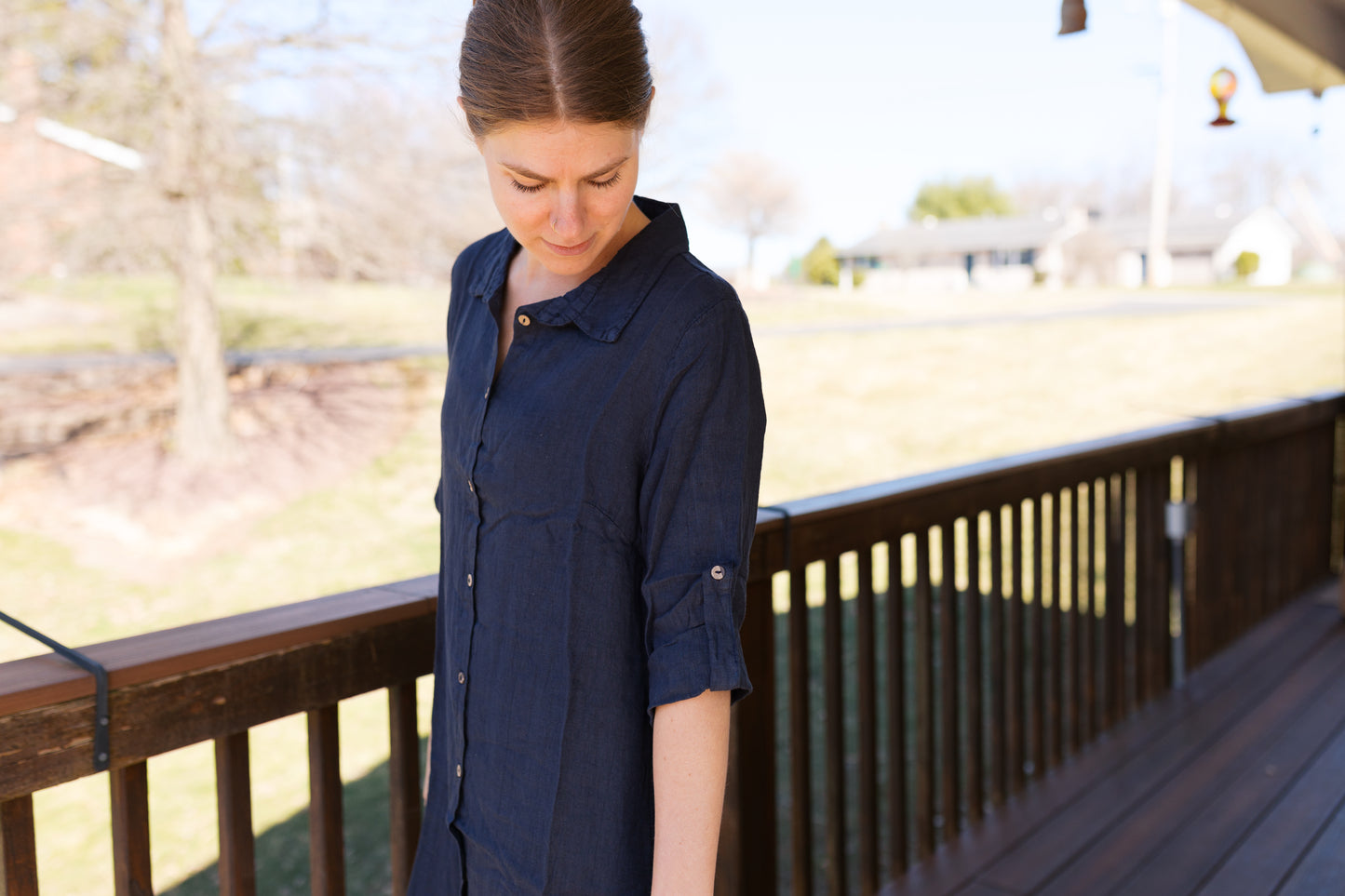 Italian Linen Dress/Duster