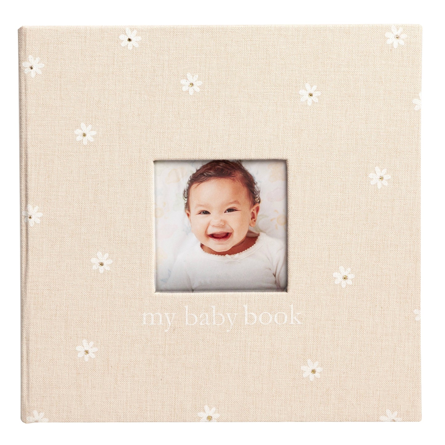 Linen Baby Memory Book