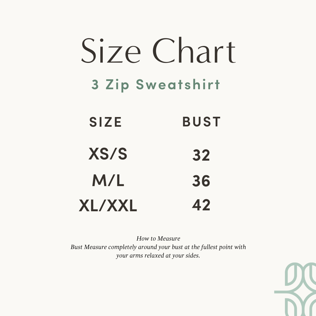 Oversized Three Quarter Zip Breastfeeding Sweatshirt