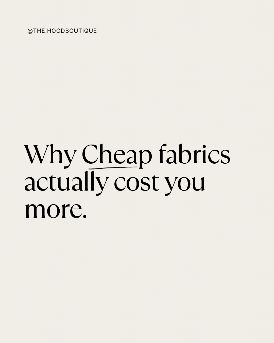 When “Cheap” Costs More: Why Saving a Few Dollars Isn’t Worth Your Health