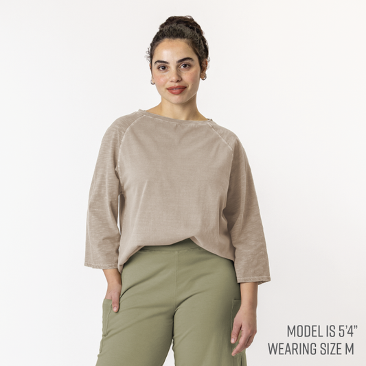 Organic Cotton 3/4 Tee