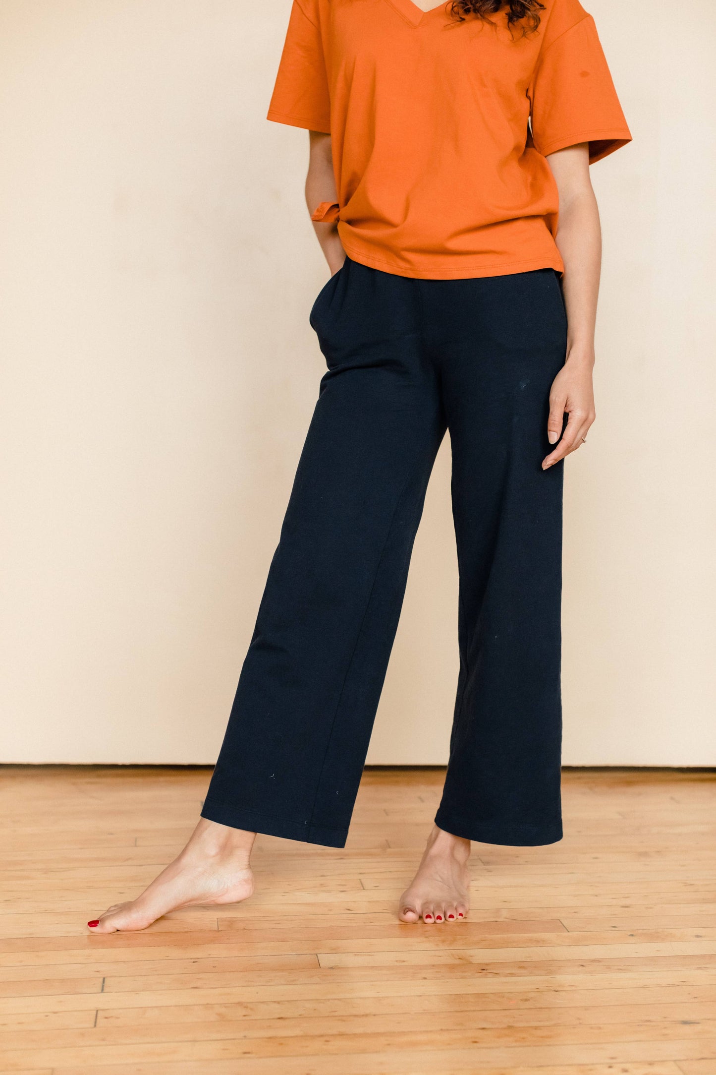 Poppy Wide Leg Pant - ORGANIC COTTON