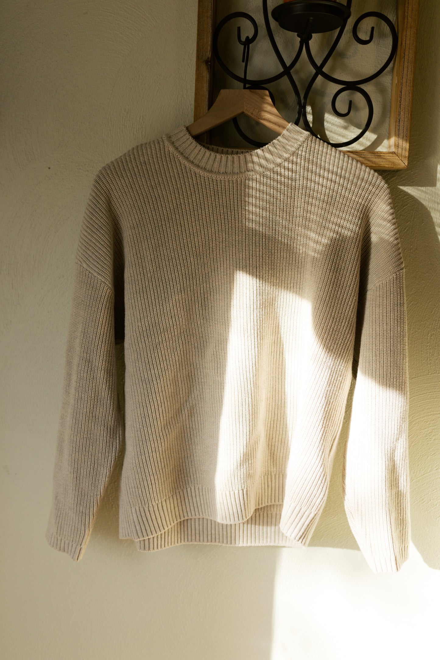 Cozy Knit Cotton Sweater