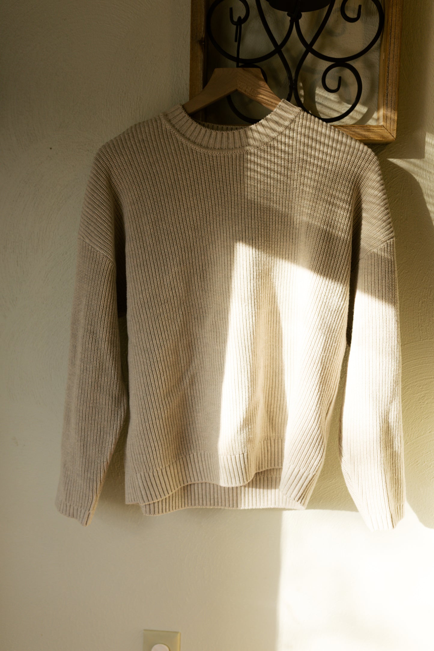 Cozy Knit Cotton Sweater