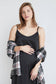 Black Silk Maternity/Postpartum Dress