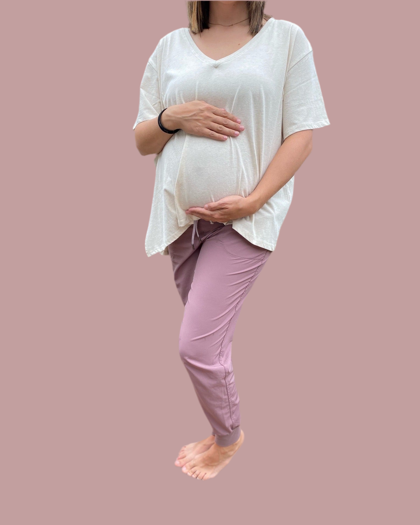 Everywhere Nursing & Maternity V-Neck Tee - ORGANIC COTTON