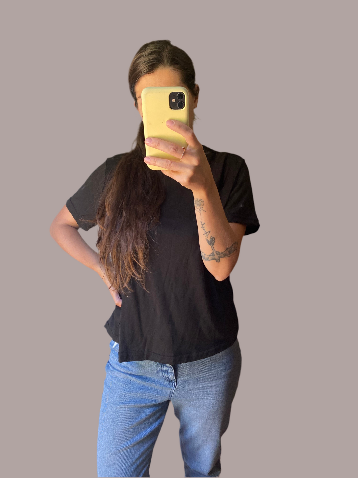 Black Butter Soft Cotton Women's Boxy T-Shirt