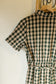 Gingham Cotton Shirtdress