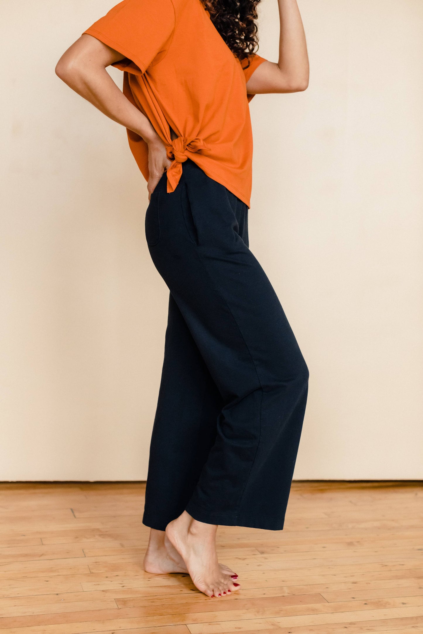 Poppy Wide Leg Pant - ORGANIC COTTON