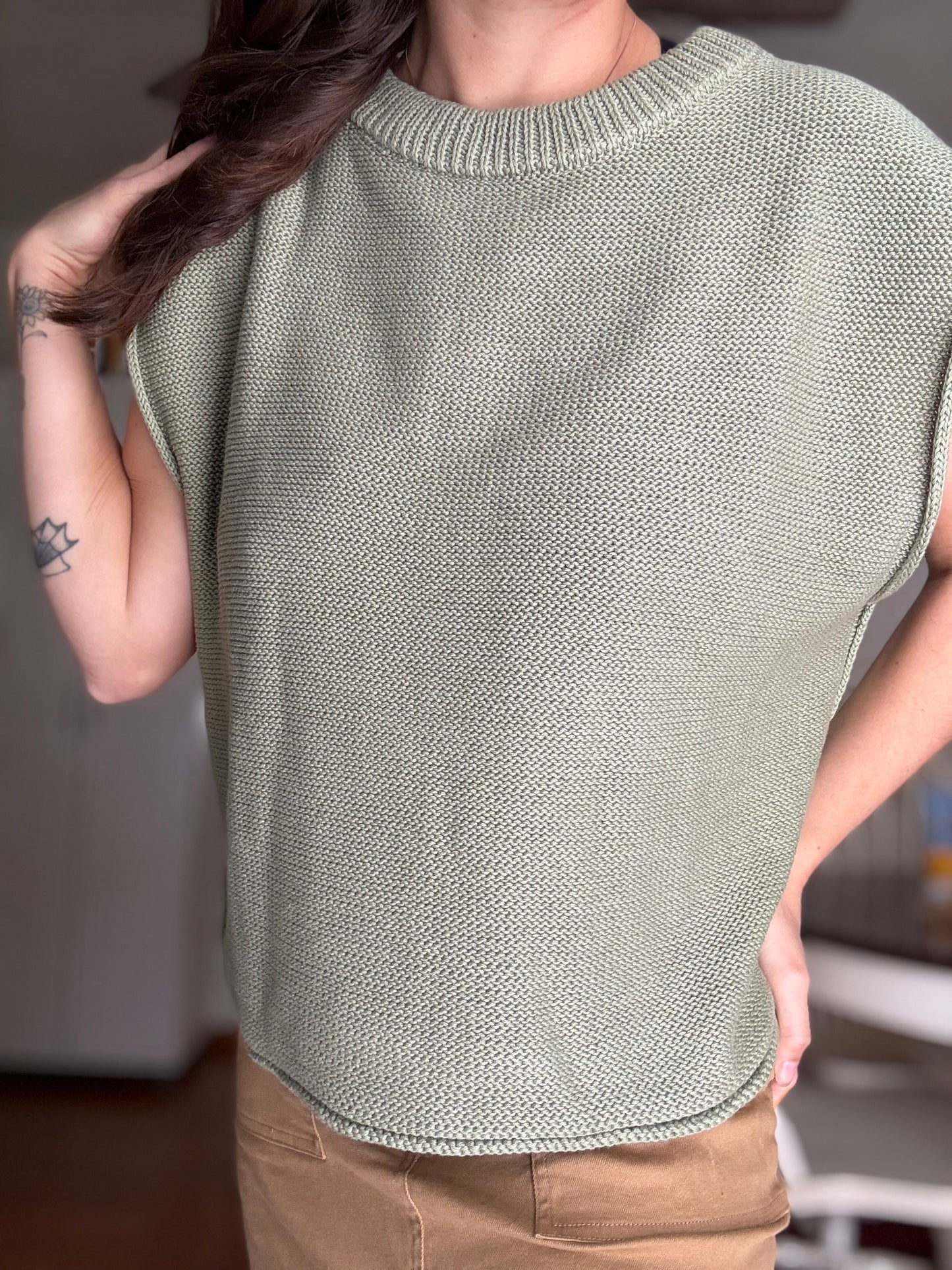 Knit Sweater Vest