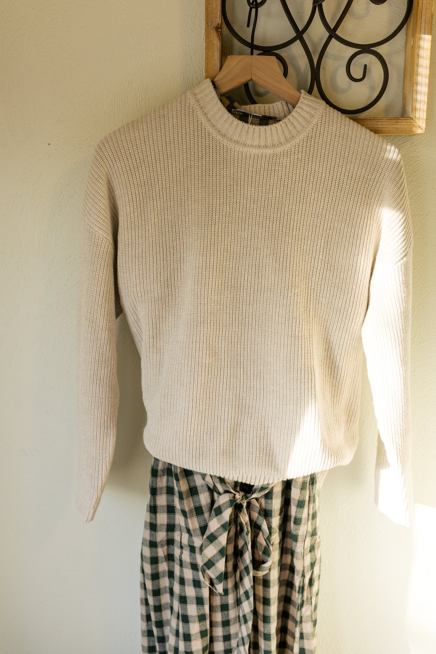 Cozy Knit Cotton Sweater