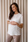 Maternity and Nursing Relaxed Silhouette Shirt