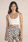 Floral Cotton Shorts