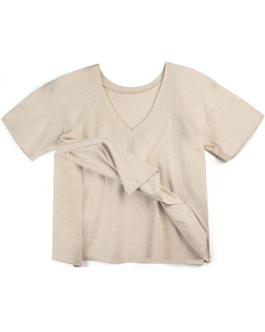 Everywhere Nursing & Maternity V-Neck Tee - ORGANIC COTTON