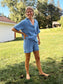 Sandy Blue Cotton Set