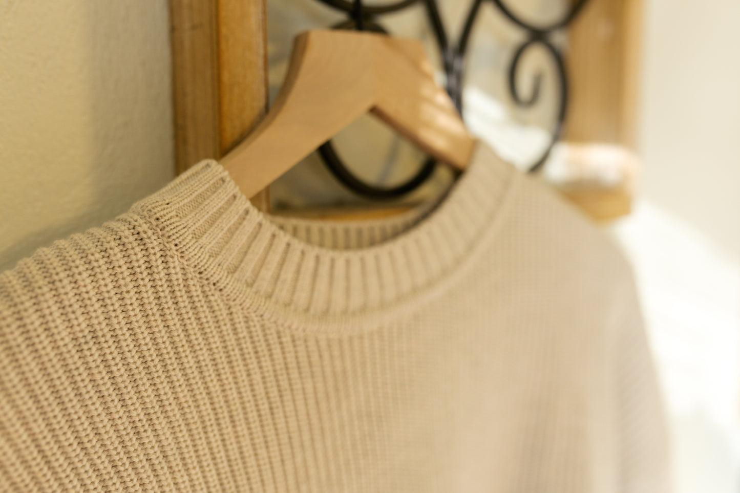 Cozy Knit Cotton Sweater