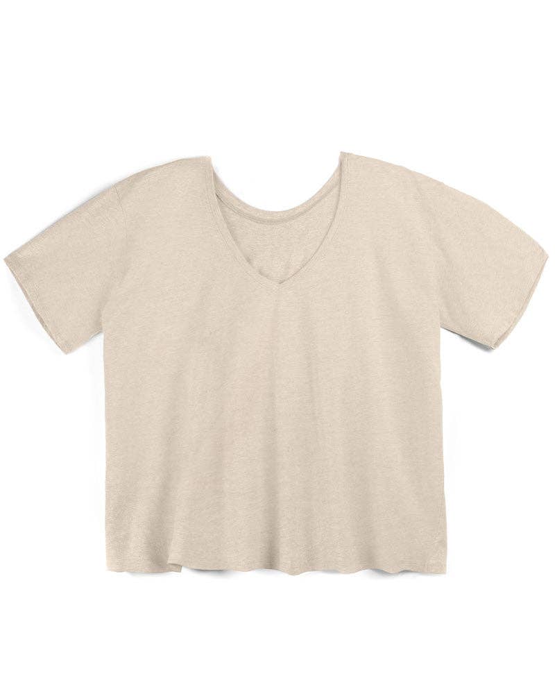 Everywhere Nursing & Maternity V-Neck Tee - ORGANIC COTTON