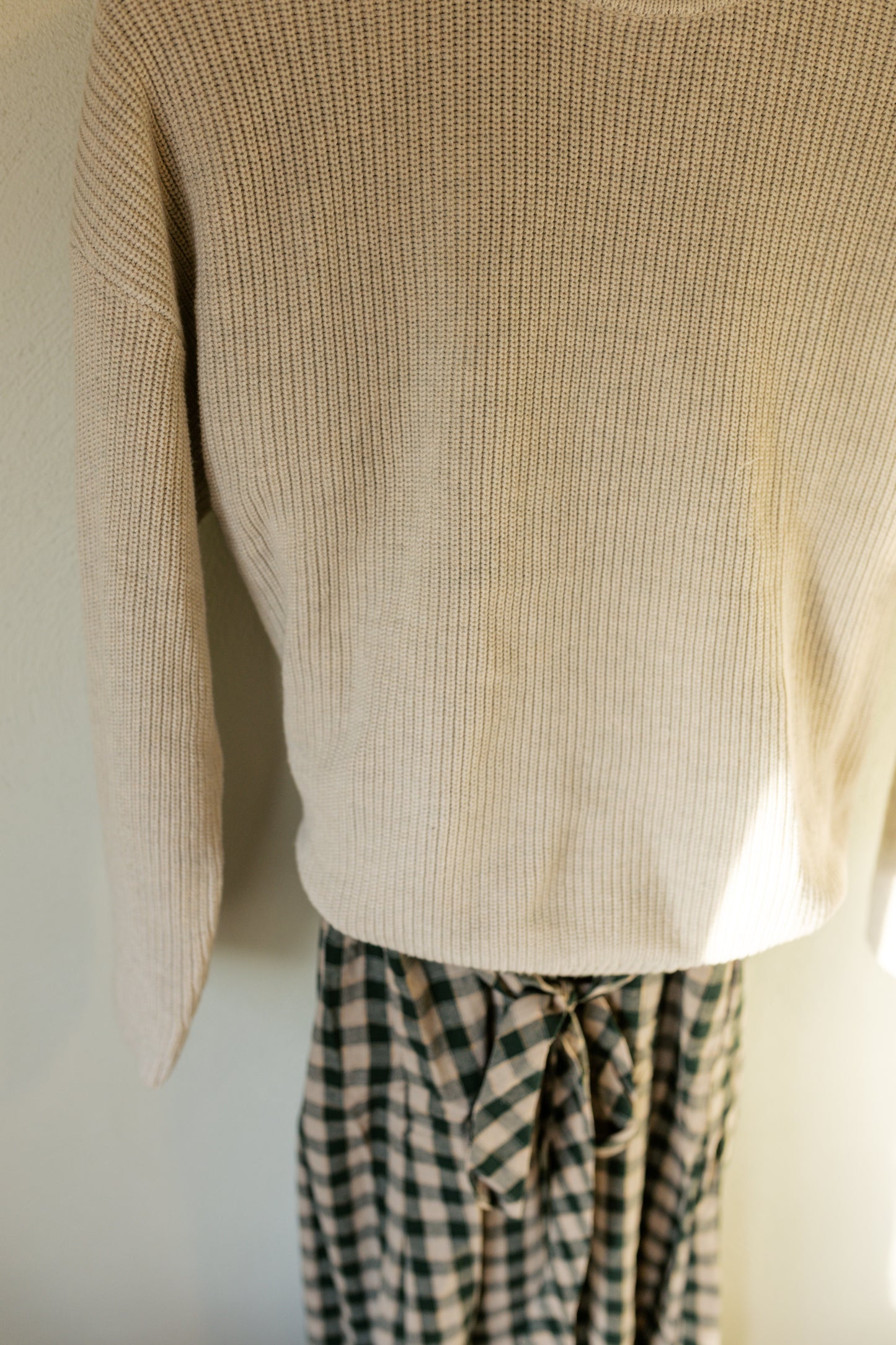 Gingham Cotton Shirtdress