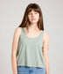 Organic Cotton Boxy Tank – Mom Crop Fit